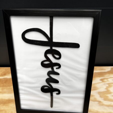 Elegant Jesus Cross - Faith Wall Decor